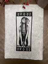 Linoldruck „Seeding“