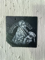 Original Gouache Malerei “Füllhorn”