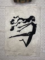 Linoldruck „De buena Tinta“