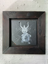 Original Gouache Malerei "Soundhealing"