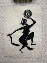 Linoldruck „Erdentochter“