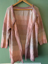 Oversize Jacke gehäkelt Gr. 46/48