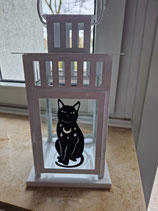 Laterne Katze
