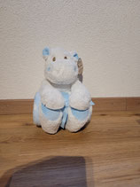 Hippo Rosa / Blau / Hase mit Deckeli