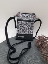 Natel-Täschli Älpler grau