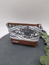Kosmetik mittel  Scherenschnitt/braun