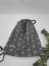 Beuteltasche Edelweiss grau