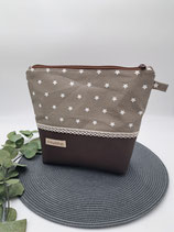 Necessaire Braun Sterne / Braun
