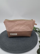 Necessaire klein Puderrosa / Beige