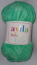 100 g Baby Wolle Chenille Velours 254