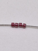cranberry lined luster crystal