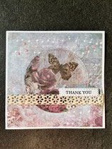Karte "Thank you"