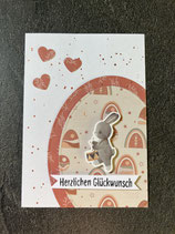 Babykarte "Herzlichen Glückwunsch"