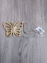 Schmetterling golden klein