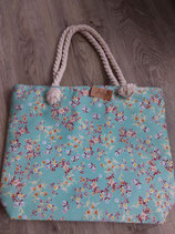 Juleeze Tasche Strandtasche mit Reißverschluss grün