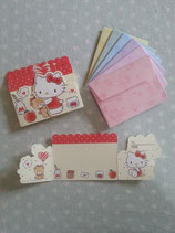Einladungskarten, Glückwunschkarten, Klappkarten, Karten Set, Hello Kitty