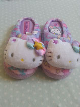 Hausschuhe, Pantoffeln, Slipper, Hello Kitty, star L