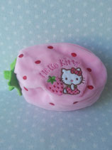 Kosmetiktasche, Beuty Bag, Kulturbeutel, kleine Tasche, Clutch, Hello Kitty, strawberry