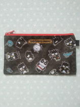 Badtz Maru, Kosmetiktasche, Beuty Bag, Kulturbeutel, kleine Tasche, Clutch, Sanrio, mix M