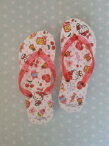 Kinder Flip Flops, Hello Kitty, XS cherry