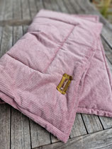 Hundedecke aus weichem Cord  Hundematte,Decke für Hunde rosa