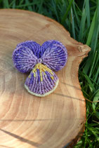 BROCHE "Violette Sauvage"