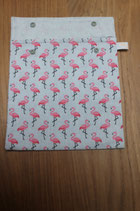 Etui 20cm flamands fond gris