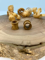 NEU!! Massiver Ohrtunnel aus Holz
