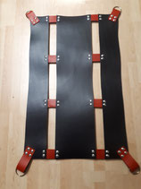 Slingmatte 3-Bänder schwarz/rot