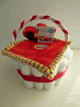 Panier voiture rouge