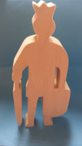 Holzfigur Ritter