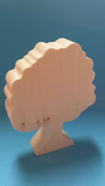 Holzfigur Apfelbaum