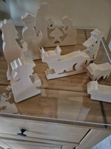 Satz Krippenfiguren