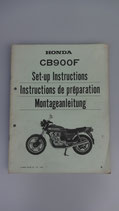 Honda CB 900 F Montageanleitung