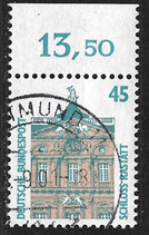 BRD 1468 gestempelt mit Bogenrand oben