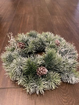 Kranz Weihnachten Tanne  beeist Türkranz/Kranz für Tisch-Deko