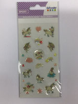Mini Sticker Einhorn