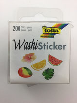 Washi Sticker (Monstrera,Melone,Orange)