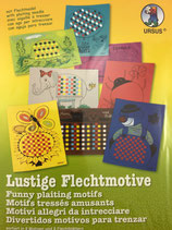 Lustige Flechtmotive