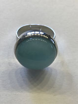 Ring "Mint", Edelstahl, ca. 18mm