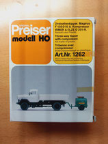 PREISER 1262 Magirus Dreiseitenkipper