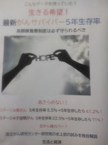 「生きる希望！最新がんサバイバー5年生存率一覧」