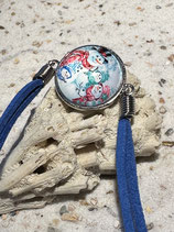 Armband Schneemann Blau