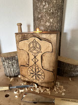 Holzteelicht Mjölnir