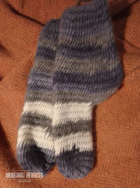 Nadelgebundene Socke, Yorkstich, Gr.39-41