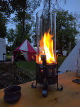 Tischfeuer Stahl Groß