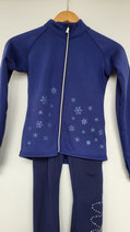 Jiv Trainingsset Dunkelblau "Schneeflocke" / "Himmelspirouette"