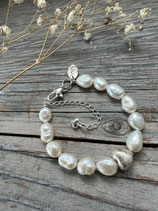 Perlen mit Herz Armband