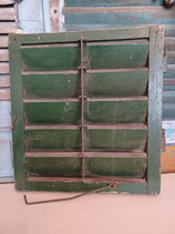 oude groene houten luik