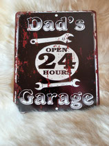 metalen wandplaat garage